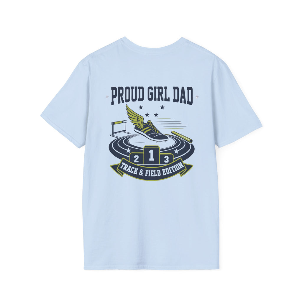 Proud Girl Dad Track T-Shirt - Magnolia Wild SC