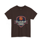 Retro Court Style: The Vintage Basketball Dad Shield Tee - Magnolia Wild SC