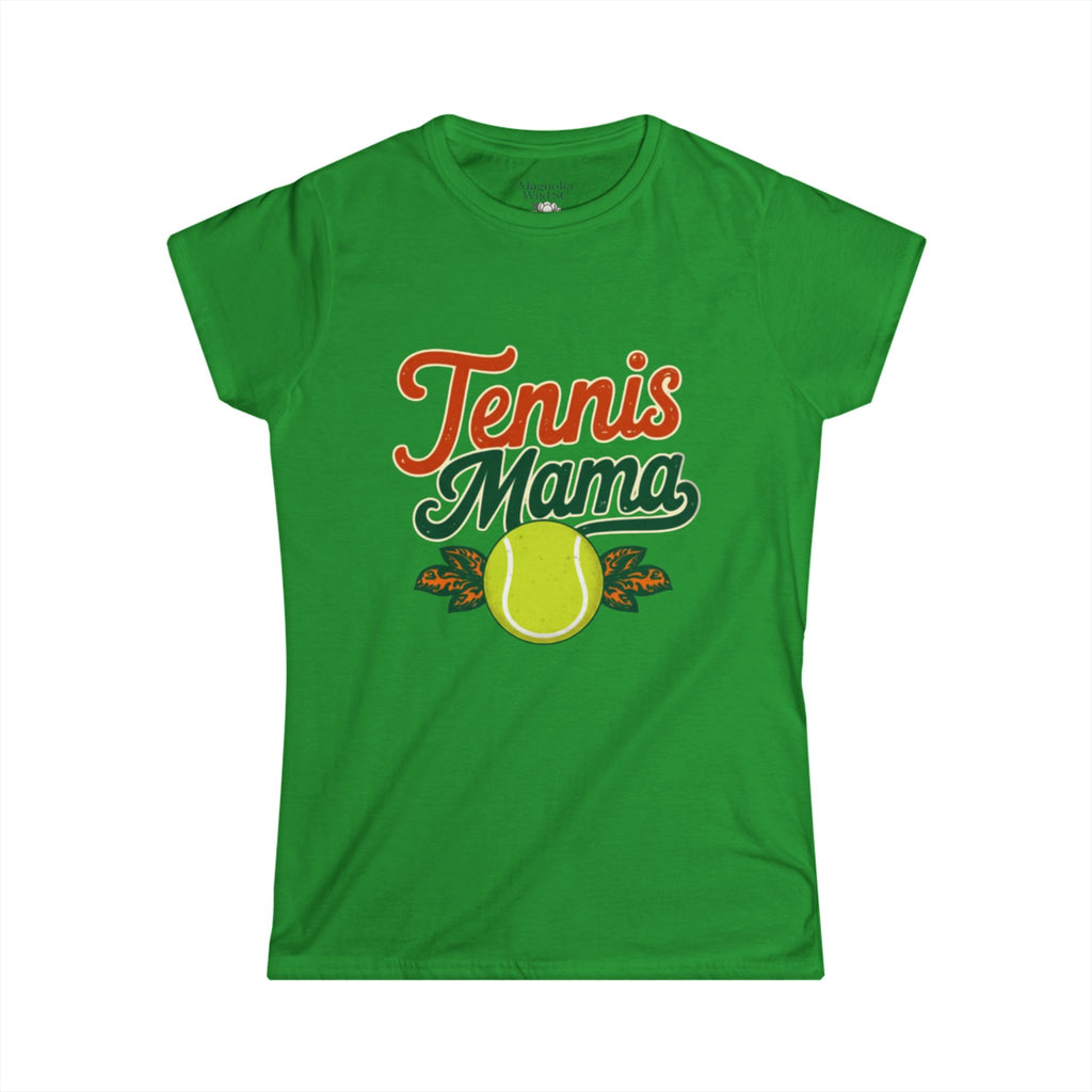Retro Tennis Mama Tee - Magnolia Wild SC
