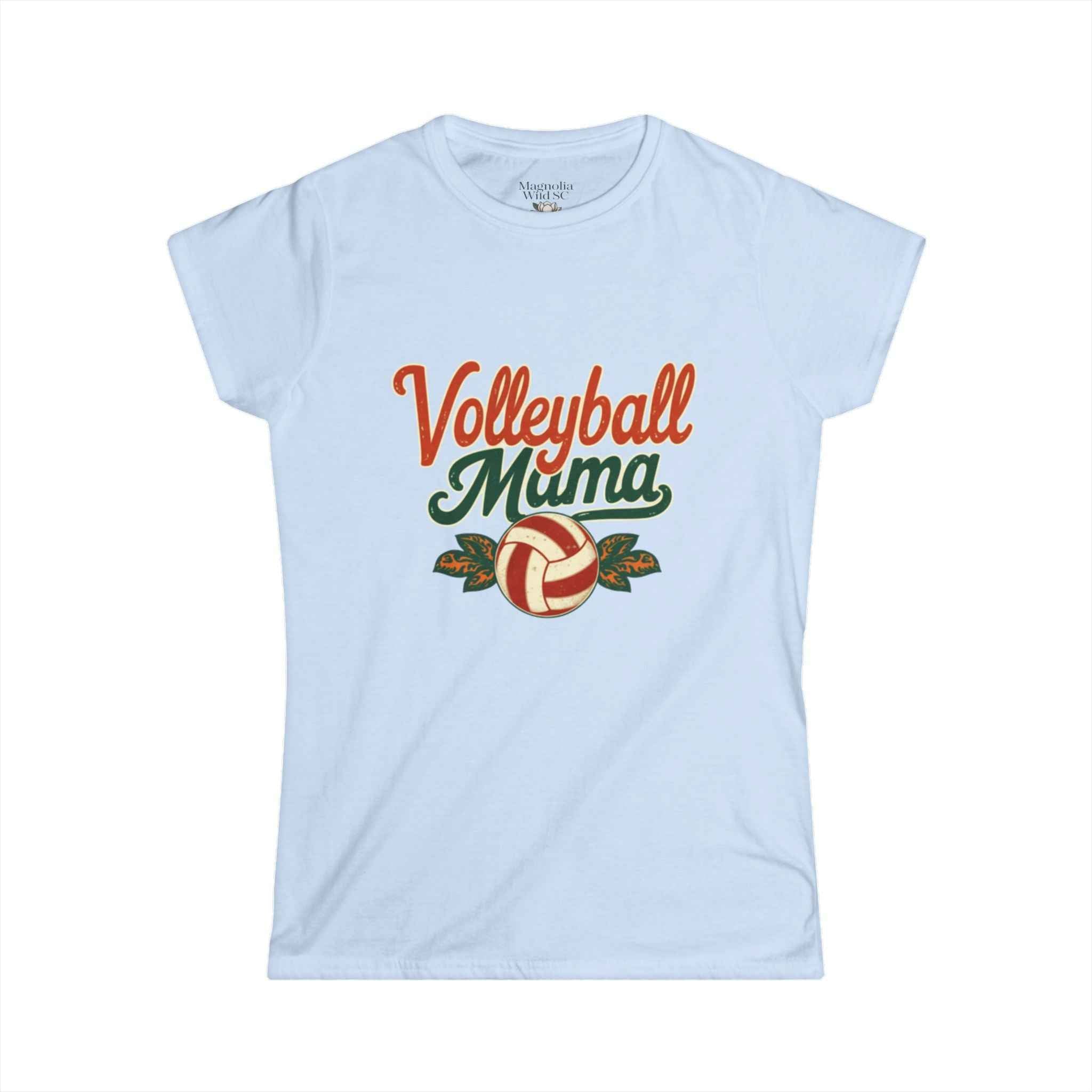 Retro Volleyball Mama Tee