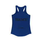 Lacrosse Mom Racerback Tank – Personalized Name & Number Option - Magnolia Wild SC