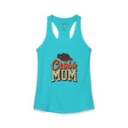 Mom Cross Country Mom Racerback Tank – Personalized Name & Number Option - Magnolia Wild SC
