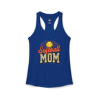 Softball Mom Racerback Tank – Personalized Name & Number Option - Magnolia Wild SC