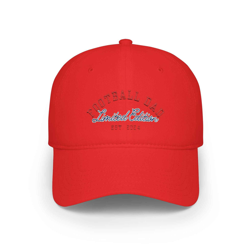 Personalized Football Dad Baseball Cap — Limited Edition "Established [Year]"