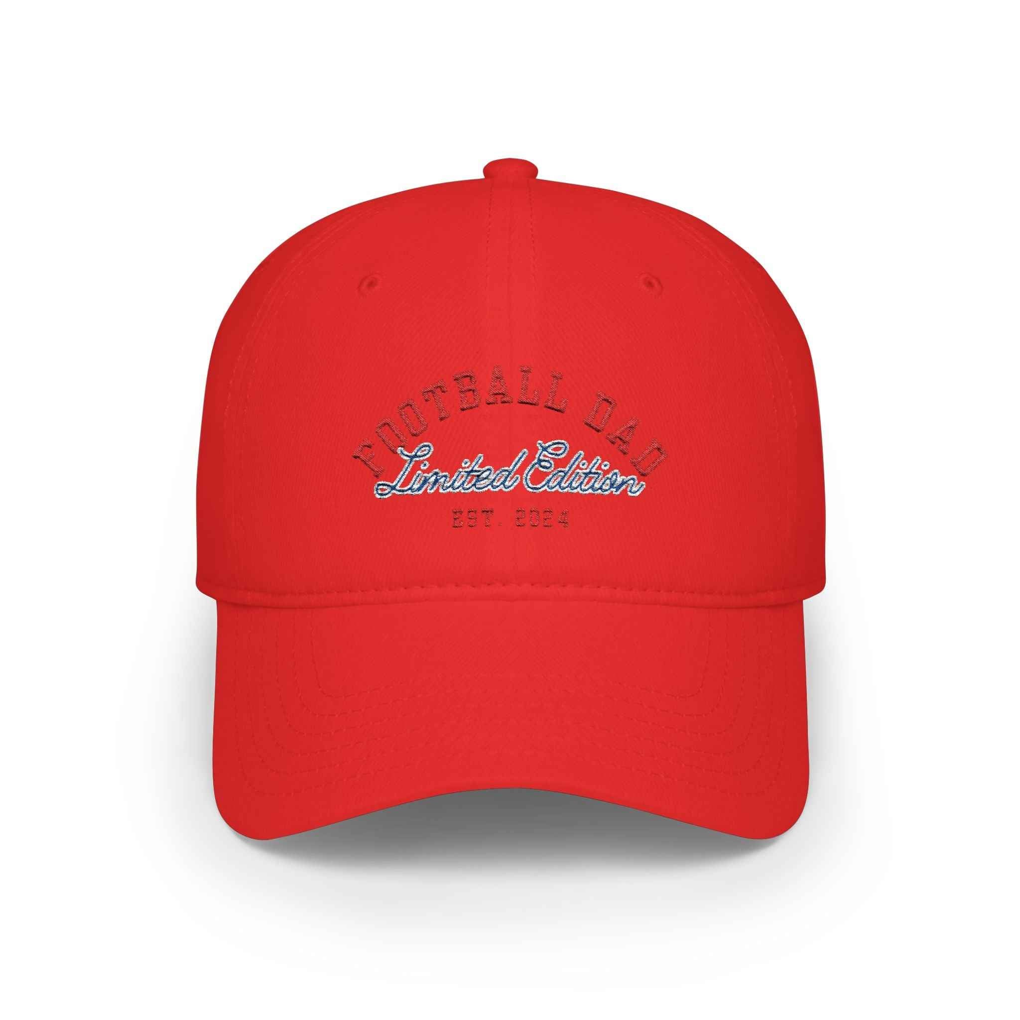 Personalized Football Dad Baseball Cap — Limited Edition "Established [Year]"