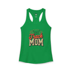 Track Mom Racerback Tank – Personalized Name & Number Option