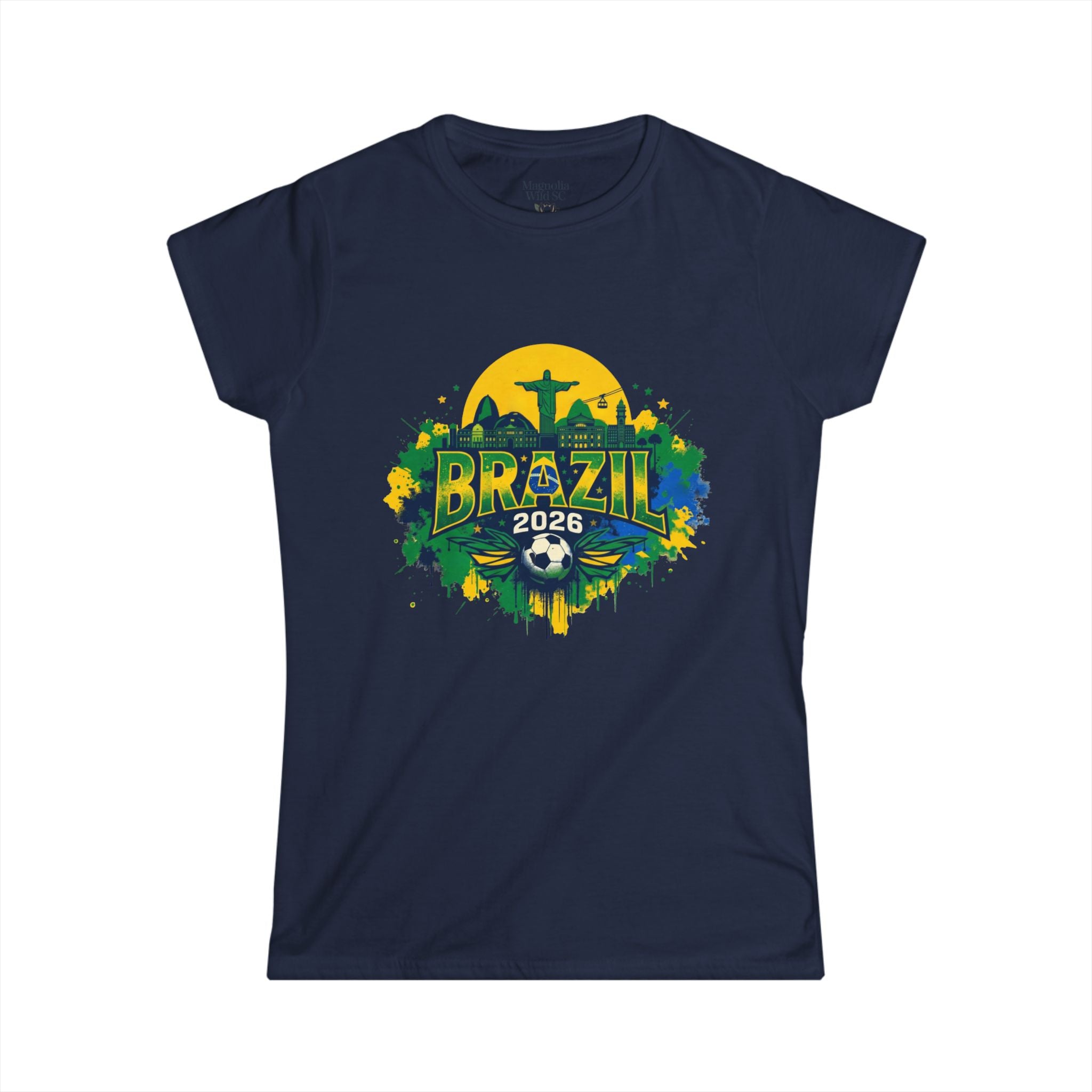 Brazil Soccer Tee - Showcase Your Love for the Game