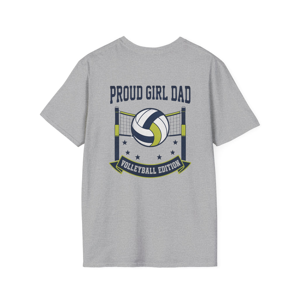 Proud Girl Dad Volleyball T-Shirt - Perfect Gift for Volleyball Dads - Magnolia Wild SC