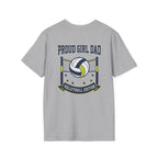 Proud Girl Dad Volleyball T-Shirt - Perfect Gift for Volleyball Dads - Magnolia Wild SC