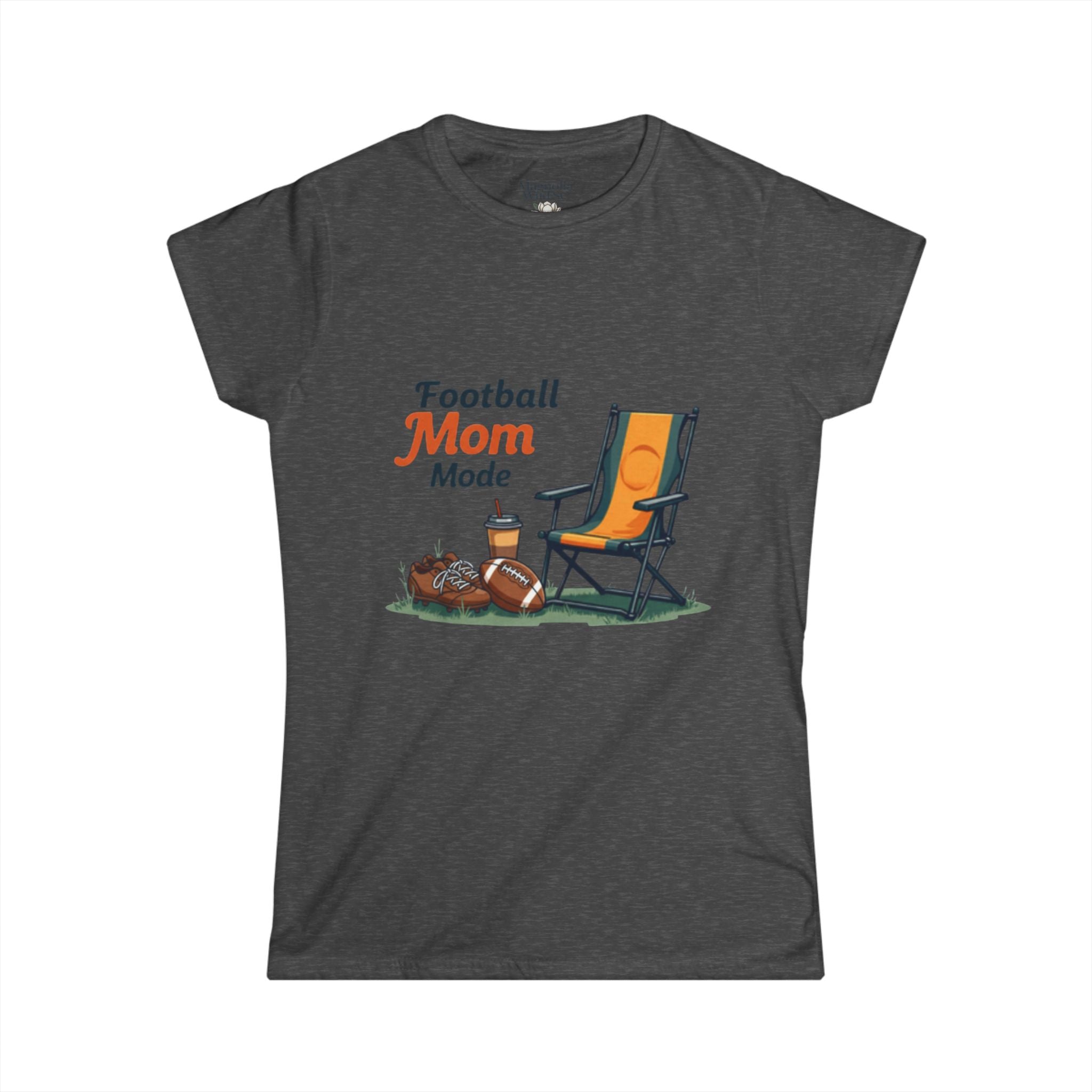 Football Mom Mode Tee - Magnolia Wild SC