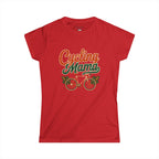 Retro Cycling Mama Tee - Magnolia Wild SC
