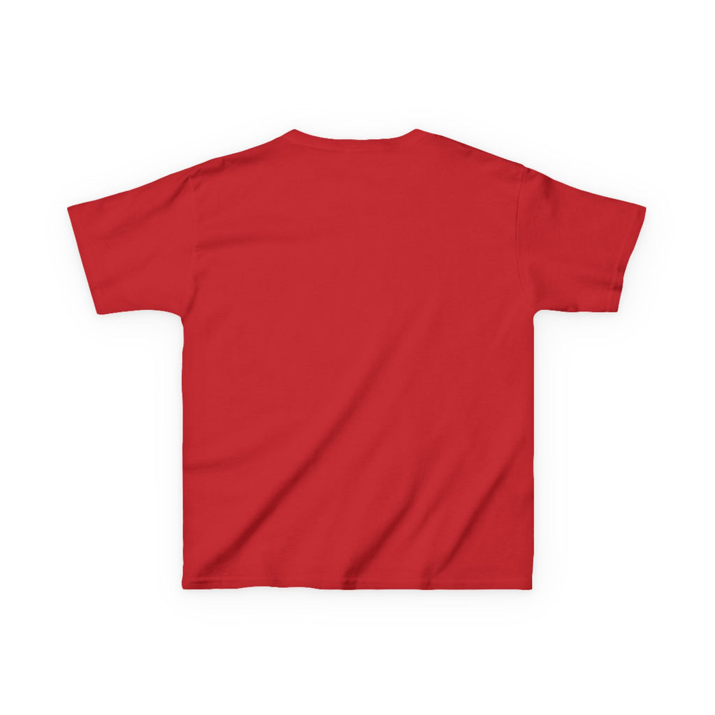 Red t-shirt on a white background
