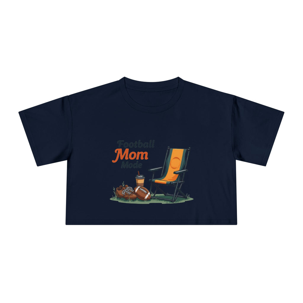 Football Mom Mode Crop Tee - Magnolia Wild SC