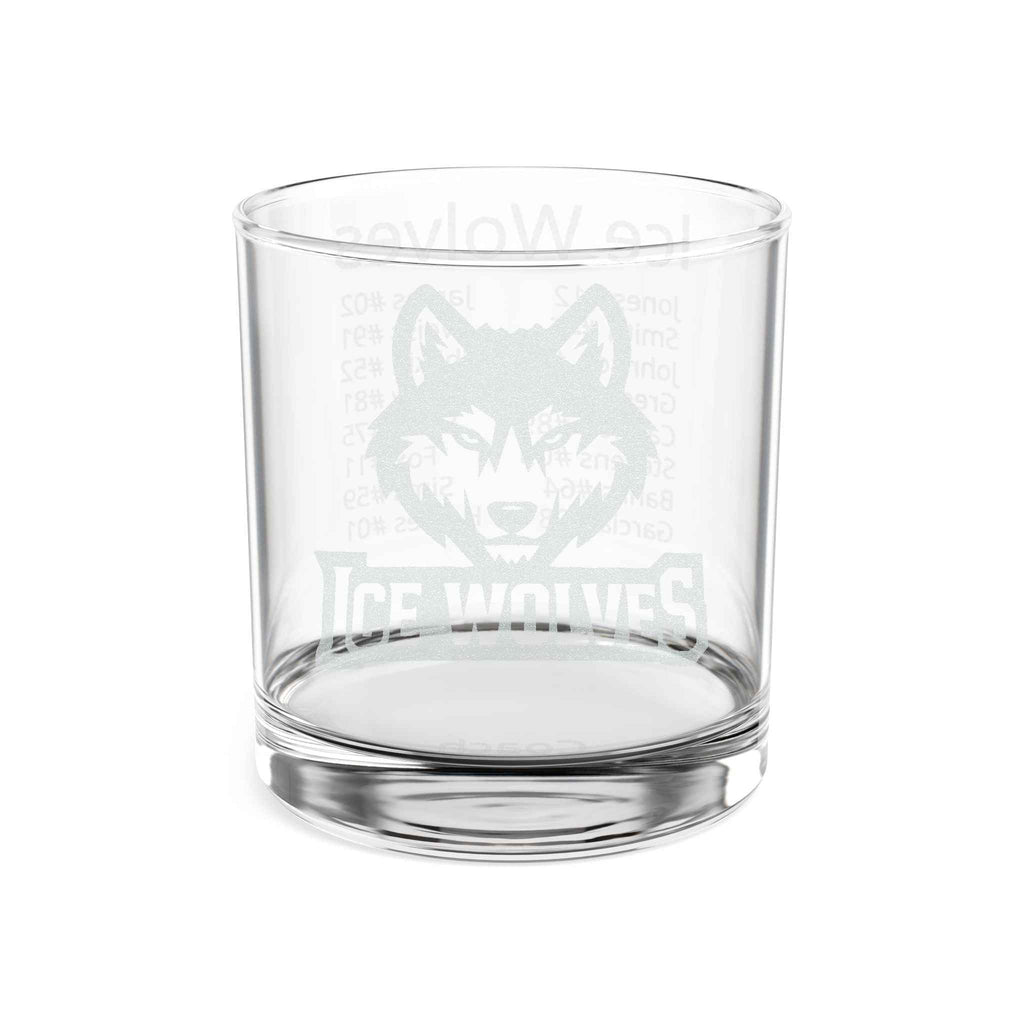 Personalized Engraved Whiskey Glass (10.5oz) – Custom Team Logo & Player Signatures | Coach Gift, Father’s Day Gift, Custom Sports Keepsake