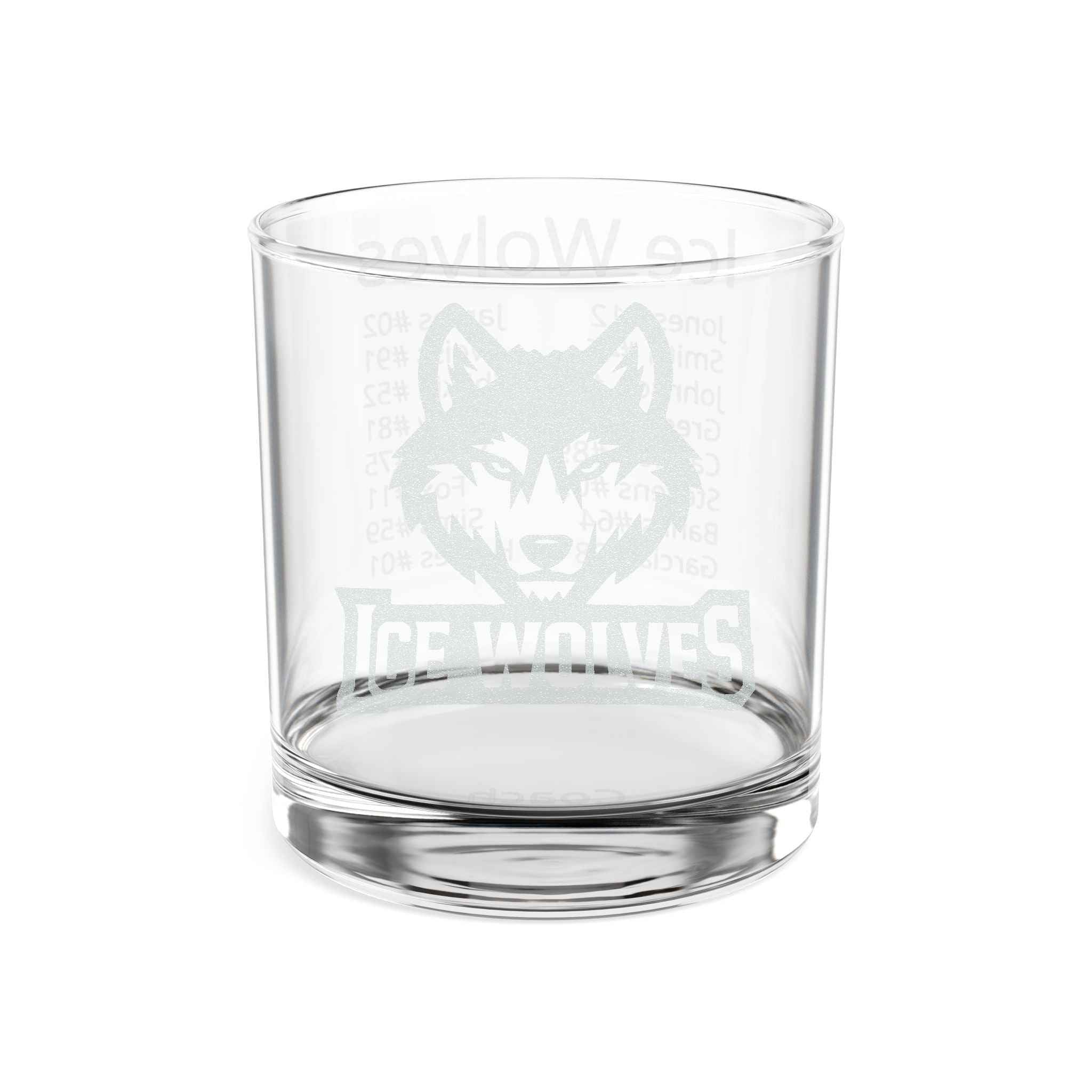 Personalized Engraved Whiskey Glass (10.5oz) – Custom Team Logo & Player Signatures | Coach Gift, Father’s Day Gift, Custom Sports Keepsake
