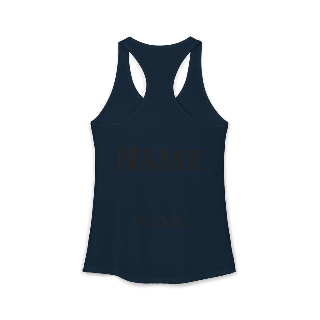 Baseball Mom Racerback Tank – Personalized Name & Number Option - Magnolia Wild SC