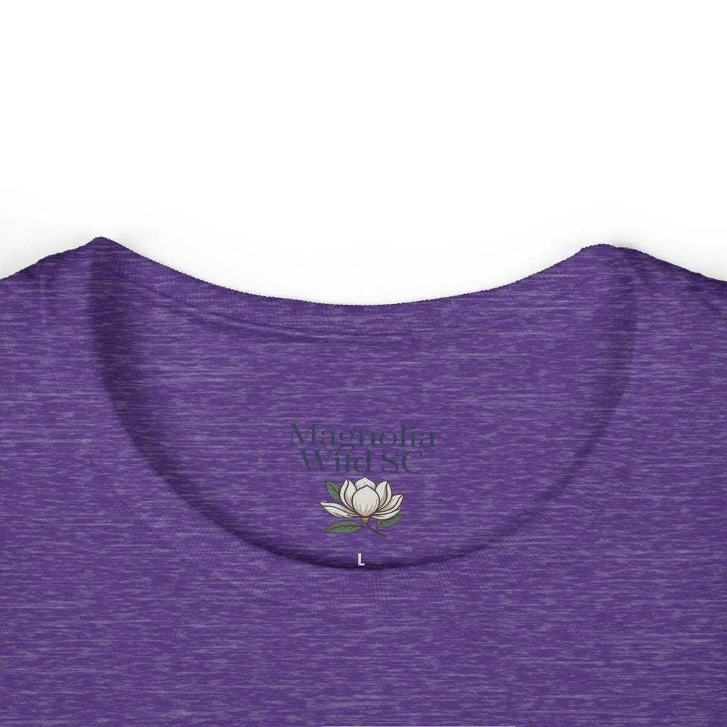 Vintage Inspired Lacrosse Mama Tee - Magnolia Wild SC