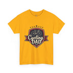 Retro Badge Style: The Vintage Cycling Dad Shield Tee - Magnolia Wild SC