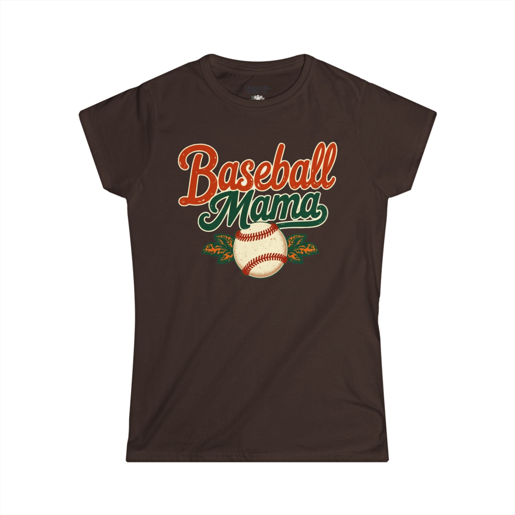 Retro Baseball Mom Tee