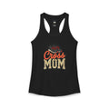 Mom Cross Country Mom Racerback Tank – Personalized Name & Number Option - Magnolia Wild SC