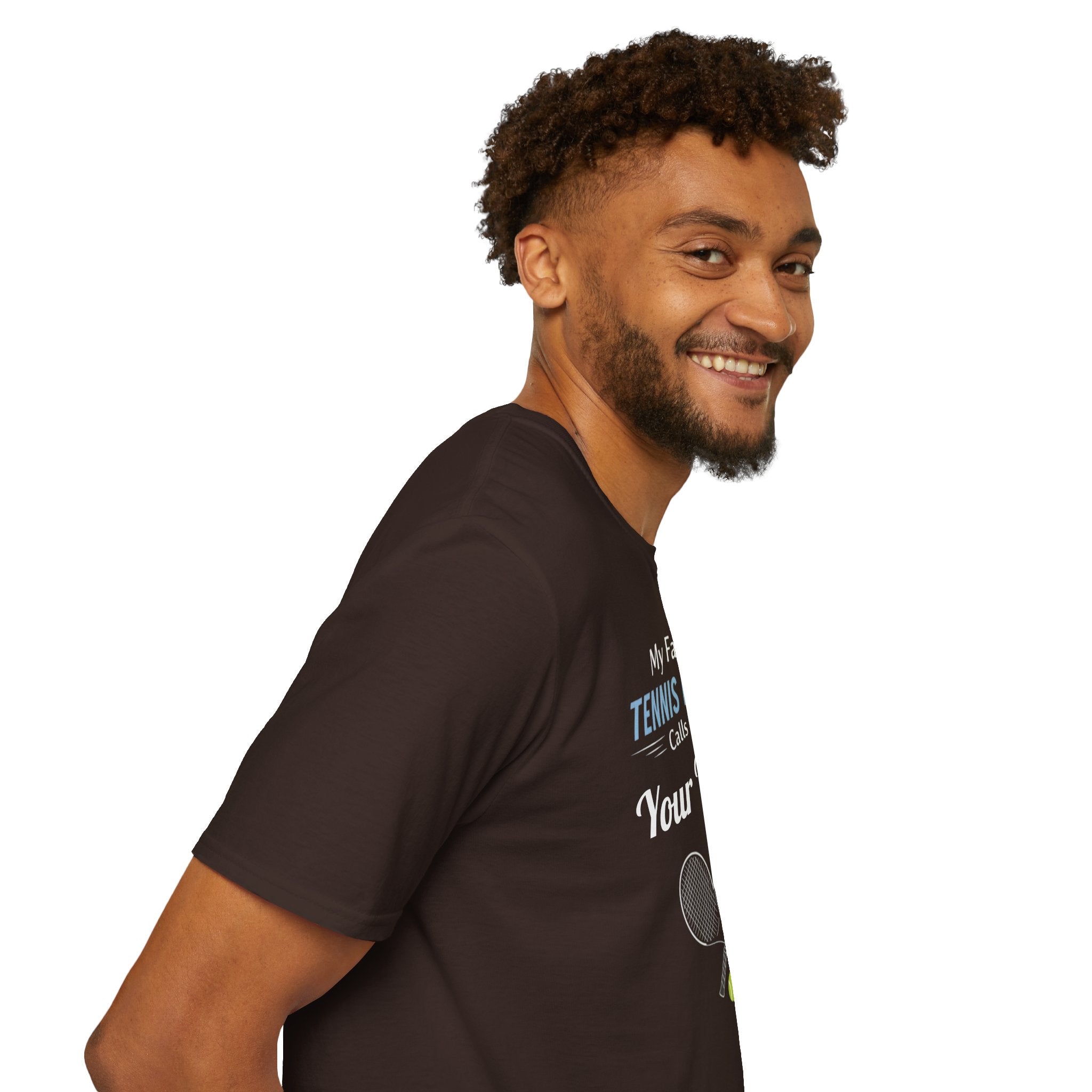 Personalized “My Favorite Tennis Player Calls Me” T-Shirt – Custom Name Tennis Tee - Magnolia Wild SC