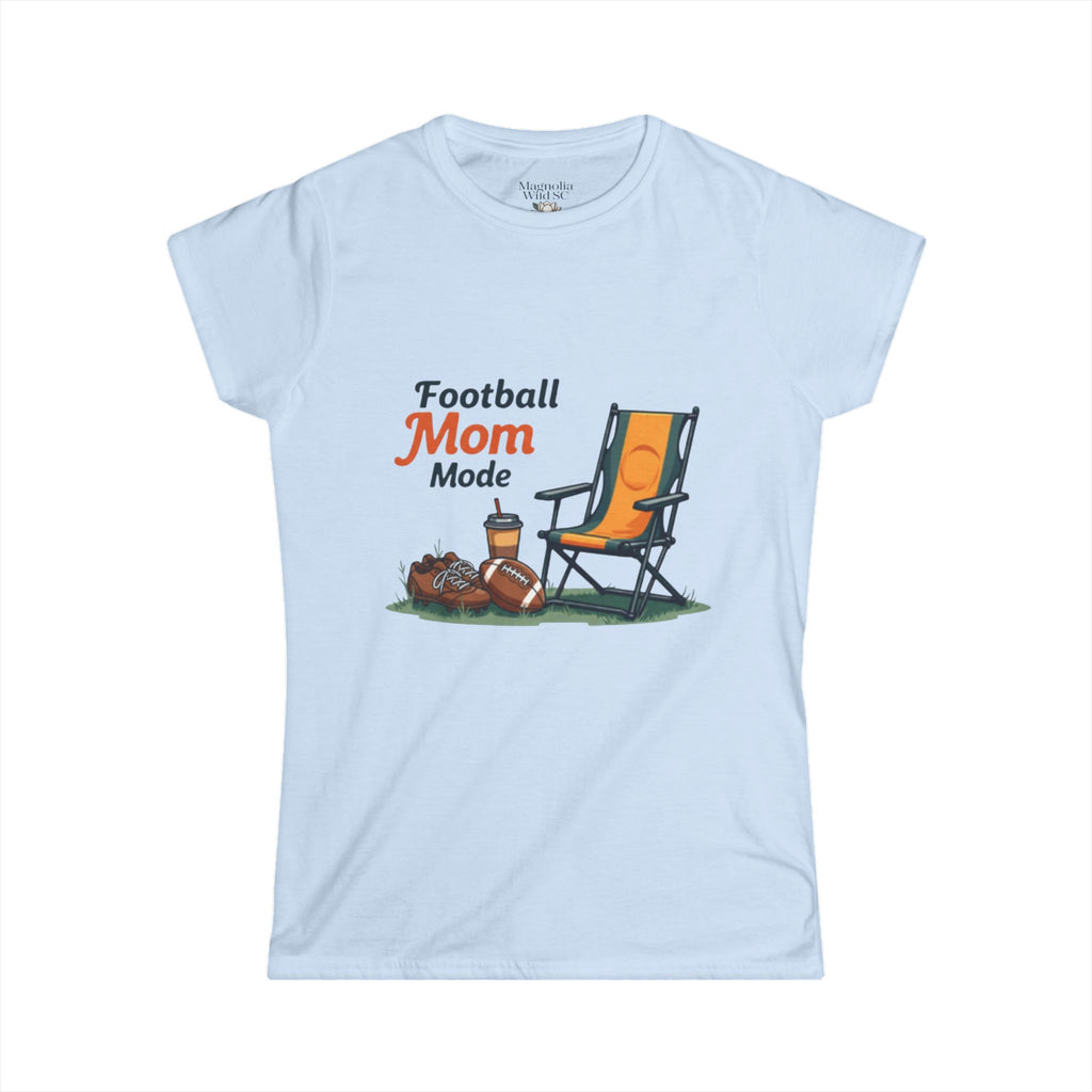 Football Mom Mode Tee - Magnolia Wild SC