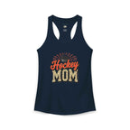 Hockey Mom Racerback Tank – Personalized Name & Number Option