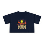 Tennis Mom Cheetah Print Crop Tee - Magnolia Wild SC