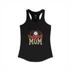 Volleyball Mom Racerback Tank – Personalized Name & Number Option | Lightweight Women’s Volleyball Tank Top - Magnolia Wild SC