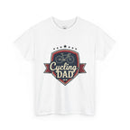 Retro Badge Style: The Vintage Cycling Dad Shield Tee - Magnolia Wild SC