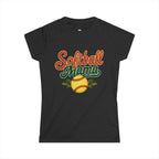 Retro Softball Mama Tee