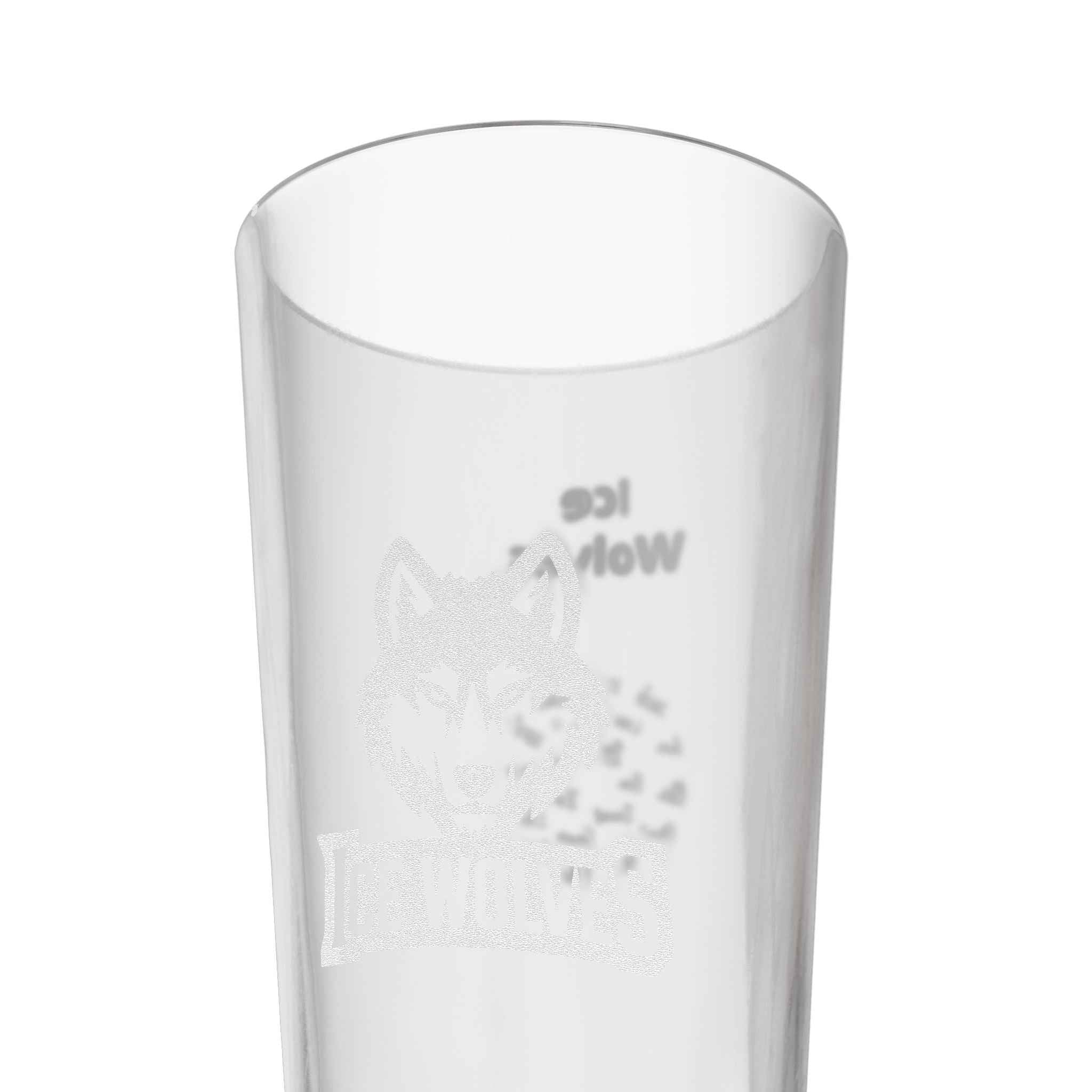 Custom Engraved 16oz Pint Glass — Team Logo & Player Signatures