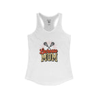 Lacrosse Mom Racerback Tank – Personalized Name & Number Option