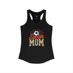 Soccer Mom Racerback Tank – Personalized Name & Number Option | Lightweight Women’s Soccer Tank Top - Magnolia Wild SC