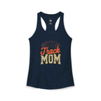 Track Mom Racerback Tank – Personalized Name & Number Option