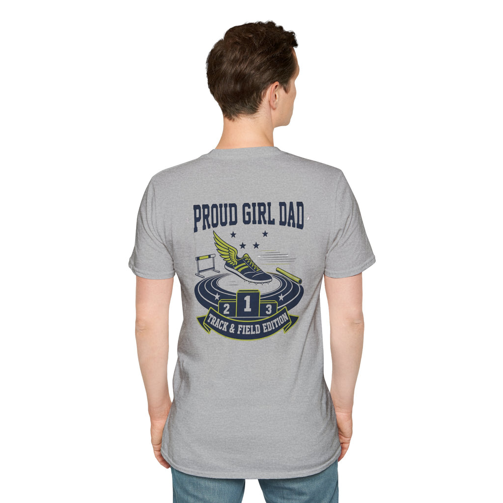 Proud Girl Dad Track T-Shirt - Magnolia Wild SC