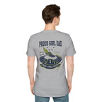 Proud Girl Dad Track T-Shirt - Magnolia Wild SC