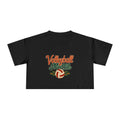 Volleyball Mama Crop Tee | Retro Volleyball Graphic, Mom Sports Top - Magnolia Wild SC