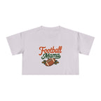 Football Mama Crop Tee | Retro Football Graphic, Mom Sports Top - Magnolia Wild SC