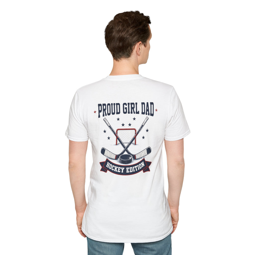 Proud Girl Dad Hockey T-Shirt - Magnolia Wild SC