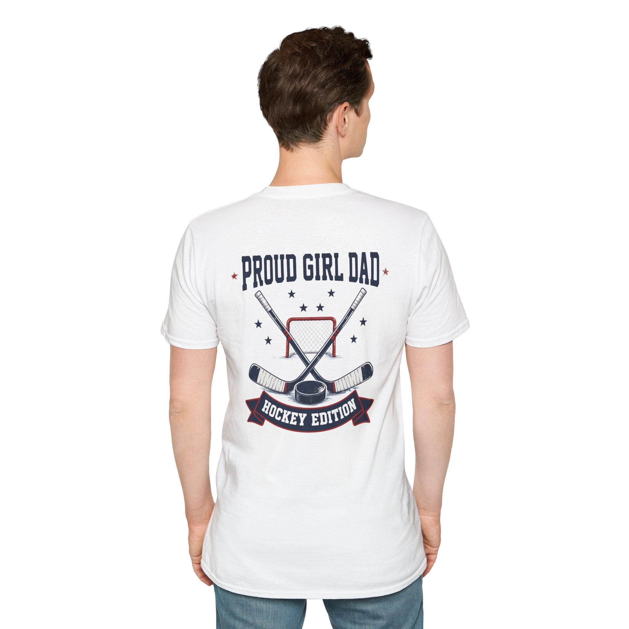 Proud Girl Dad Hockey T-Shirt - Magnolia Wild SC
