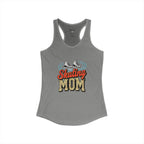 Figure Skating Mom Racerback Tank – Personalized Name & Number Option | Lightweight Women’s Figure Skating Tank Top - Magnolia Wild SC