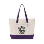 Personalized "Slightly Unhinged" Hockey Parent’s Survival Zippered Tote