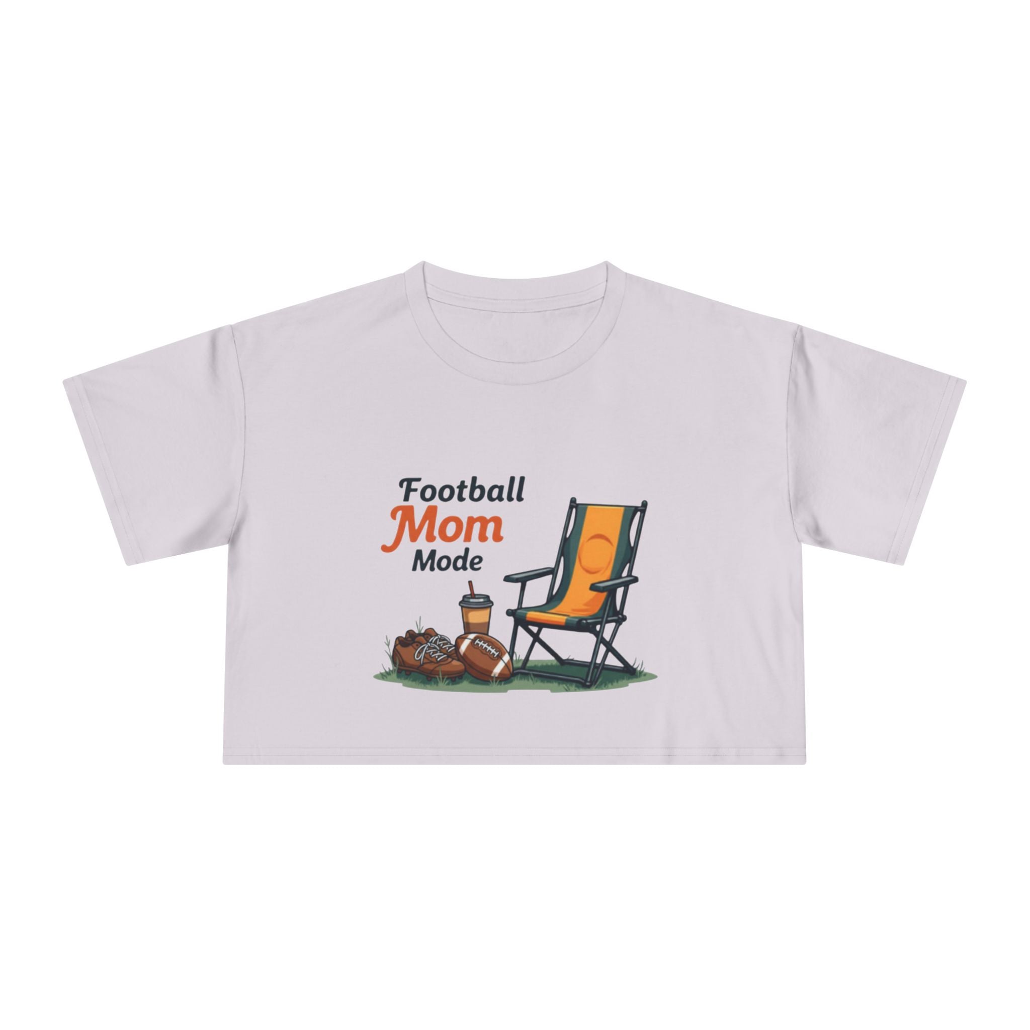 Football Mom Mode Crop Tee - Magnolia Wild SC