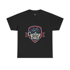 Retro Badge Style: The Vintage Cycling Dad Shield Tee - Magnolia Wild SC