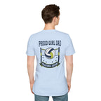 Proud Girl Dad Volleyball T-Shirt - Perfect Gift for Volleyball Dads - Magnolia Wild SC