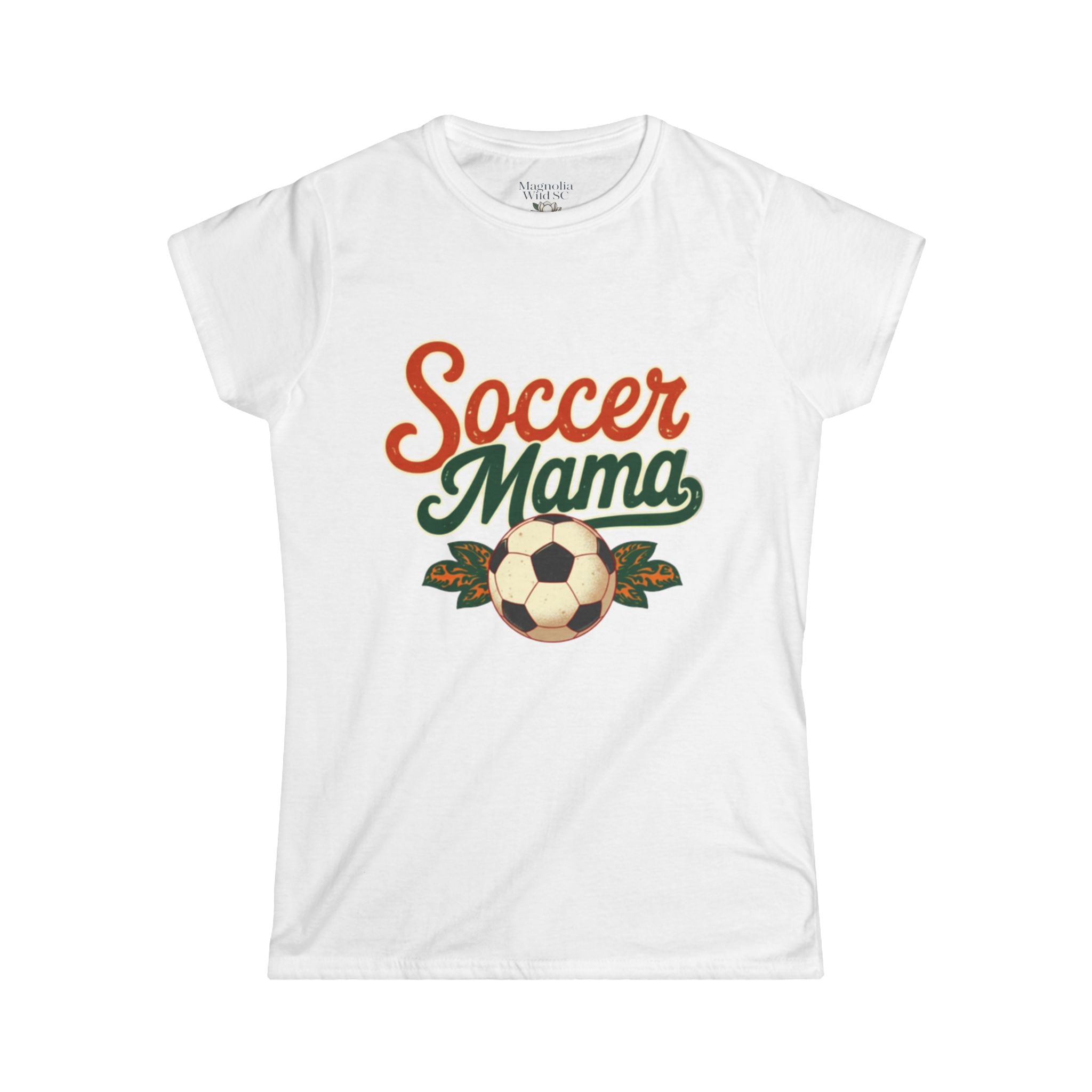 Retro Soccer Mama Tee - Magnolia Wild SC
