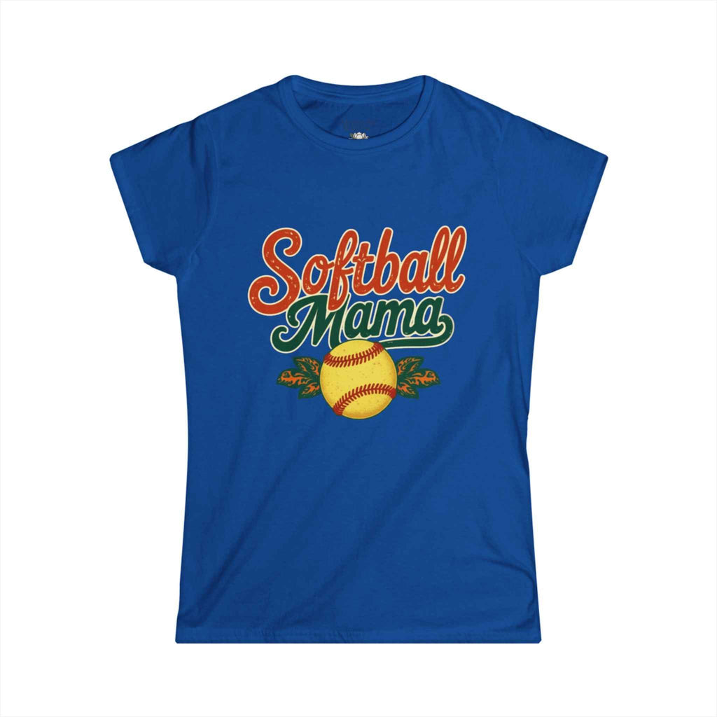 Retro Softball Mama Tee