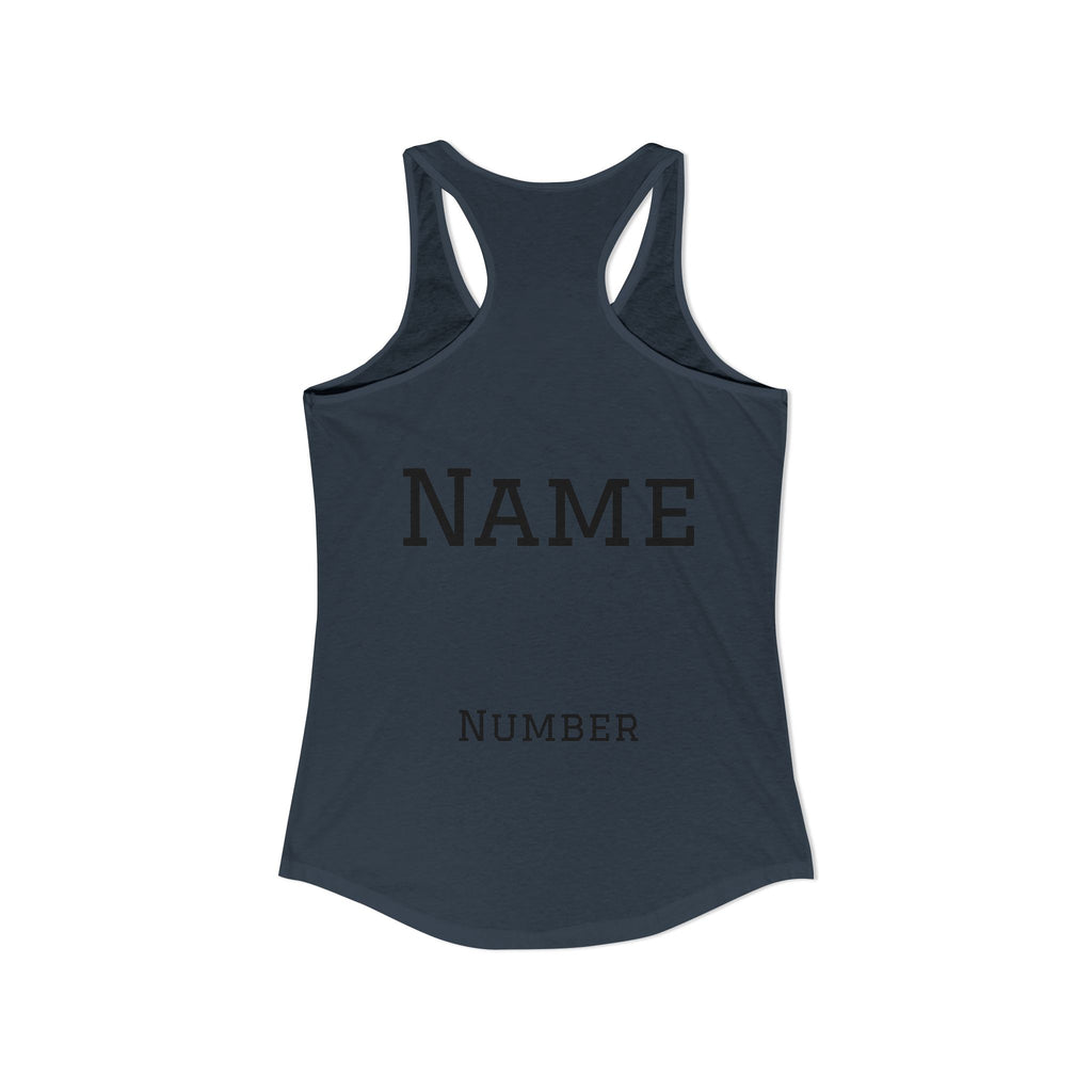 Mom Cross Country Mom Racerback Tank – Personalized Name & Number Option - Magnolia Wild SC