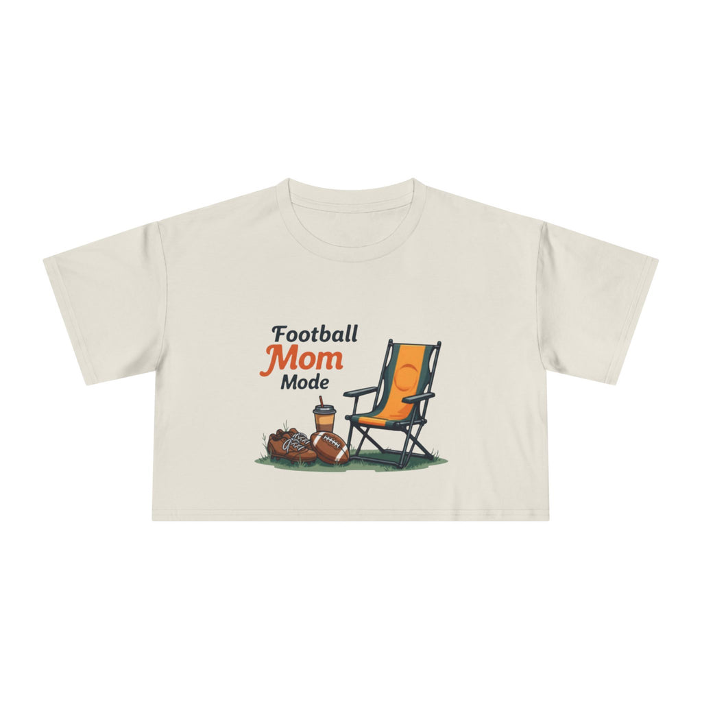 Football Mom Mode Crop Tee - Magnolia Wild SC